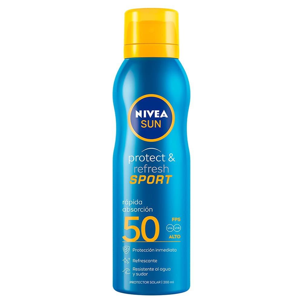 Bloqueador Nivea Sun Protect FPS 50 — Nivea, Frasco x 125 mL