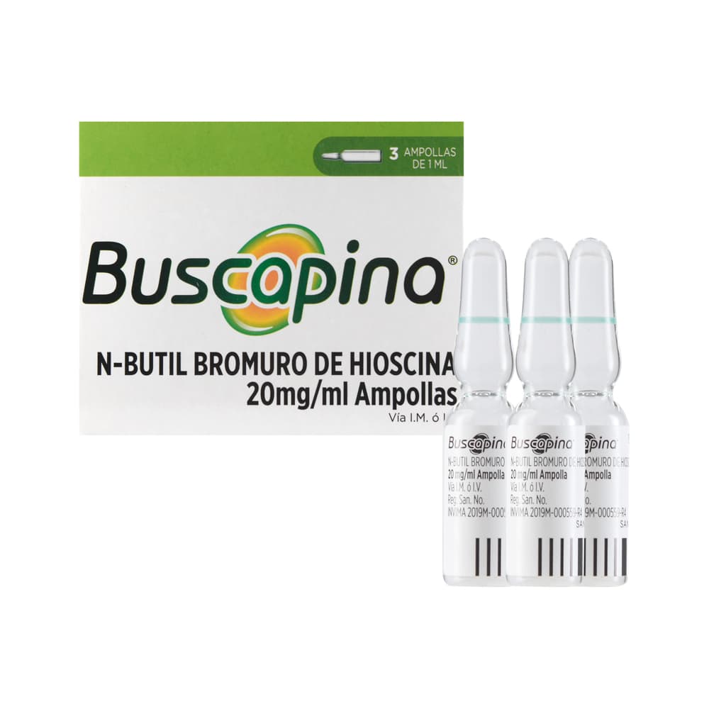 Buscapina Compositum — Buscapina, Caja x 20 tabletas