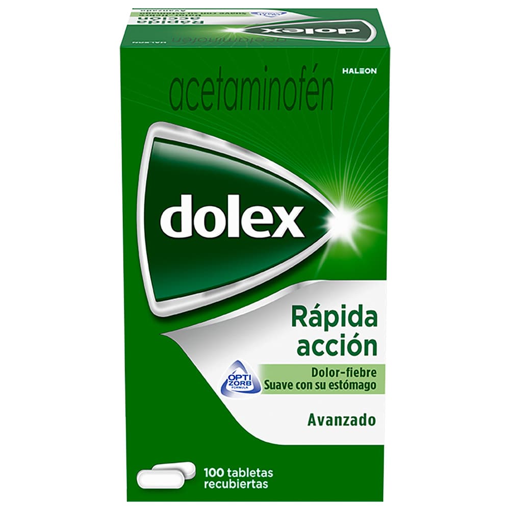 Dolex Forte 500 mg — Dolex, Caja x 24 tabletas