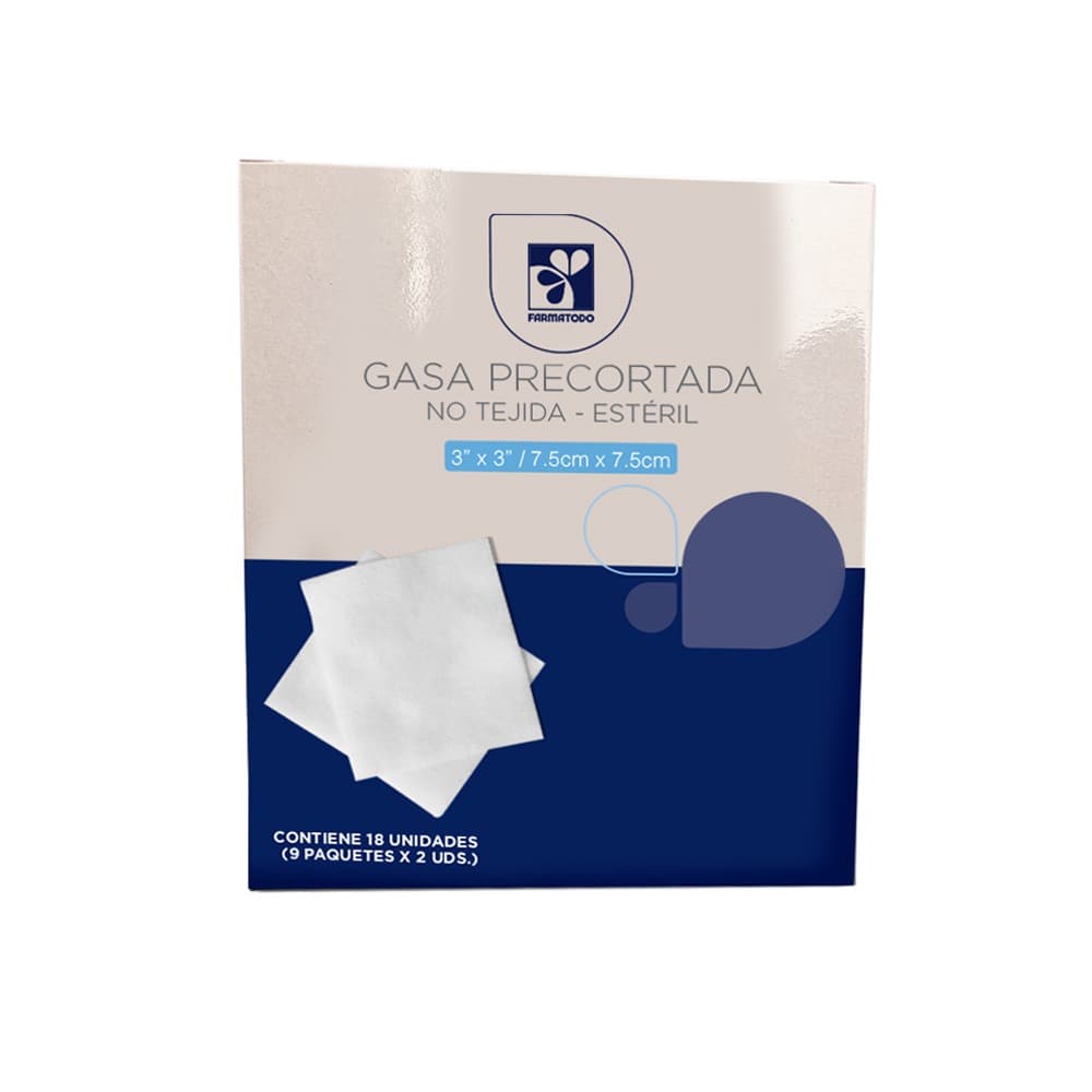 Gasa estéril — JGB, Paquete x 10 unidades