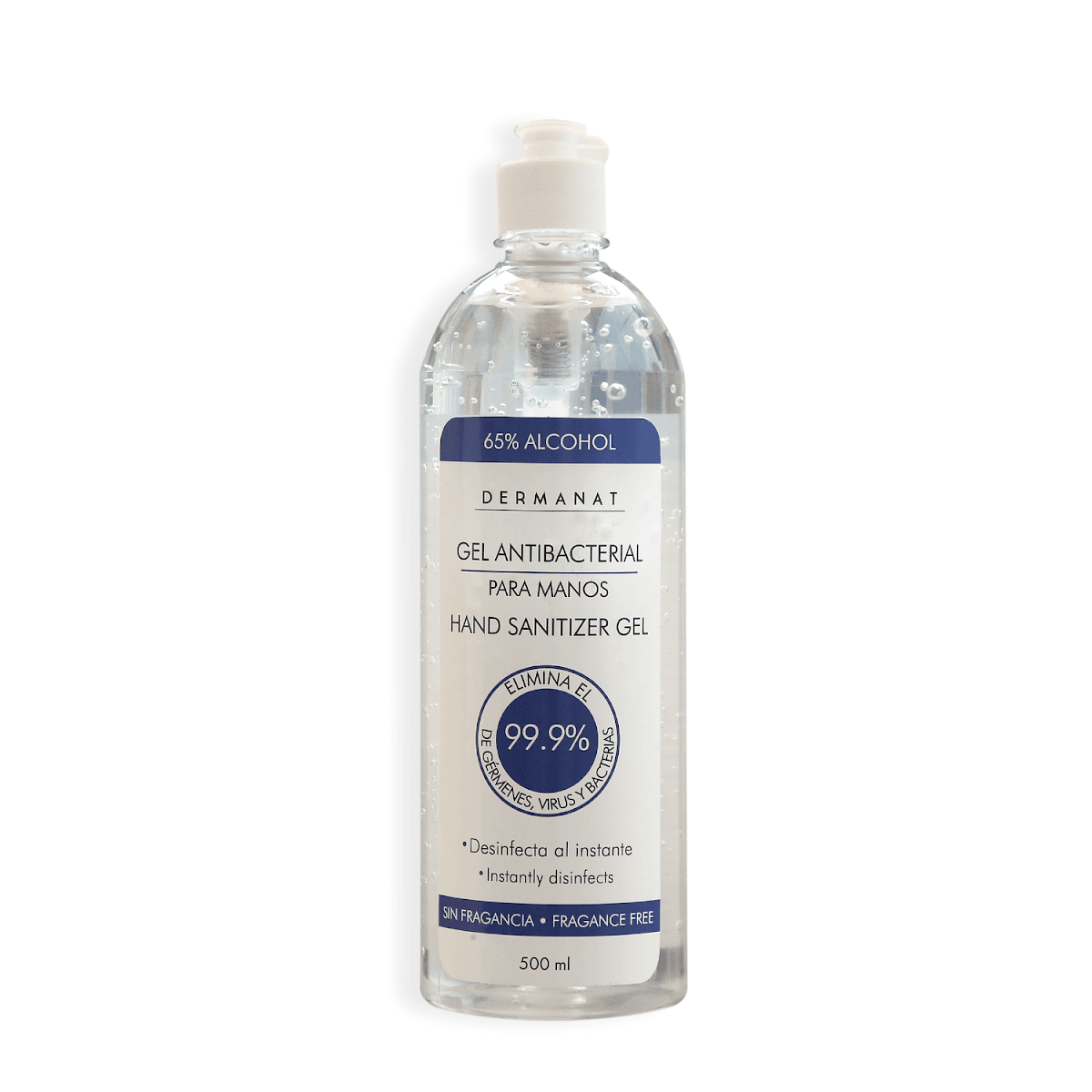 Gel antibacterial — JGB, Frasco x 500 mL