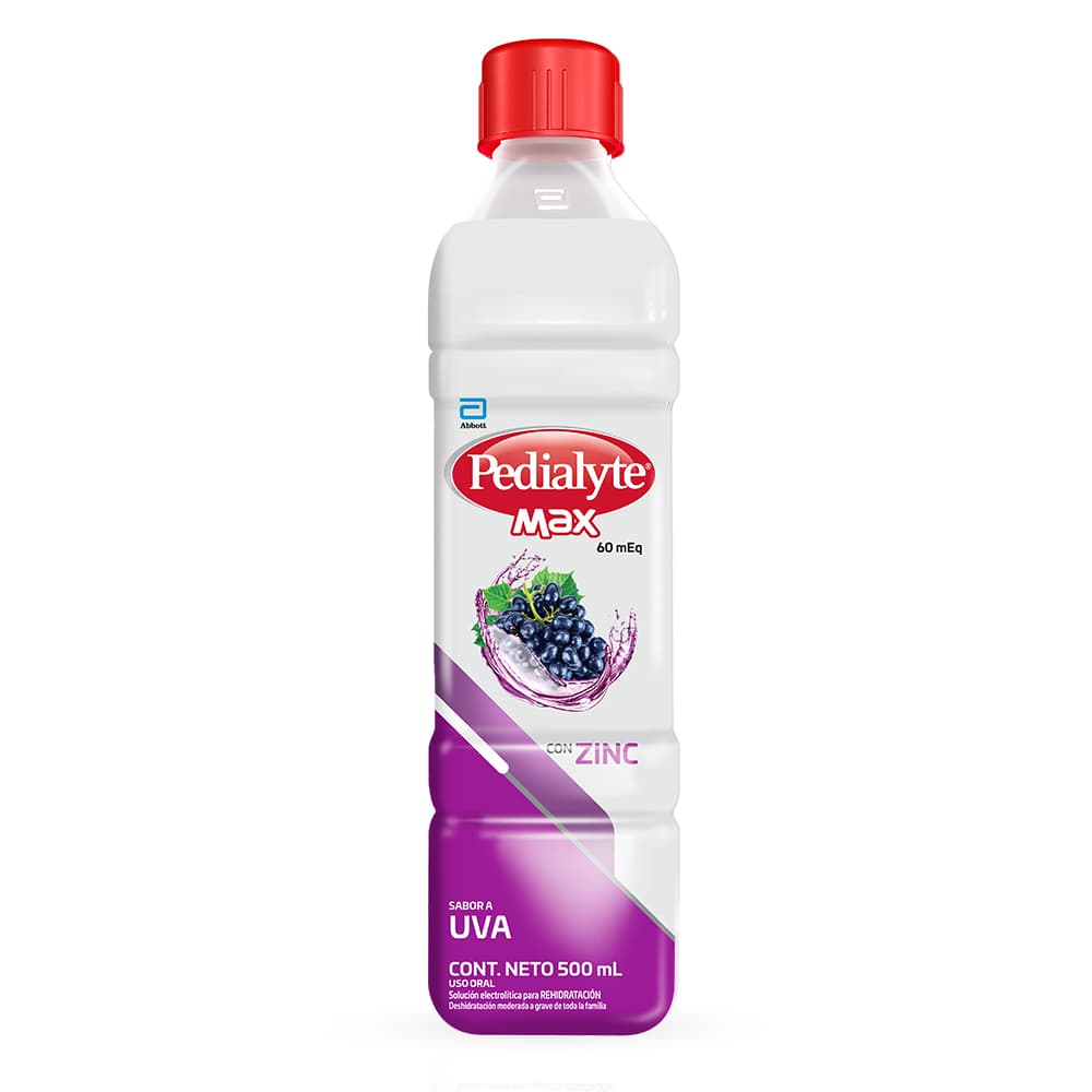 Suero oral Pedialyte — Pedialyte, Frasco x 500 mL